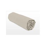 Home Linge Passion Hoeslaken, 100% katoen, 57 draden/cm², 180 x 200 cm, ivoorbeige
