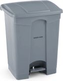 Amer Box Serie - Afvalemmer met Pedaal - 87L - Polypropyleen - Grijs