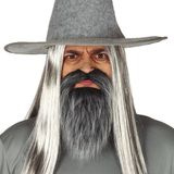 Fiestas Guirca Baard en Snor Grijs