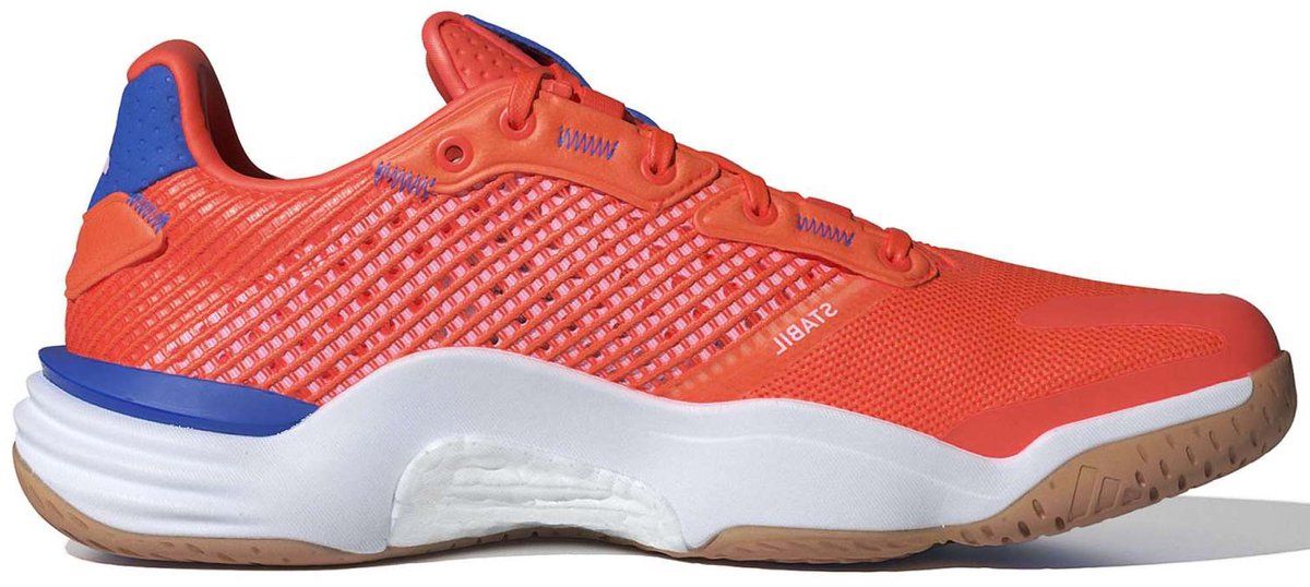 adidas Stabil 16 Indoor sportschoenen voor heren, Team Solar Orange / Zero Metallic / Bright Royal
