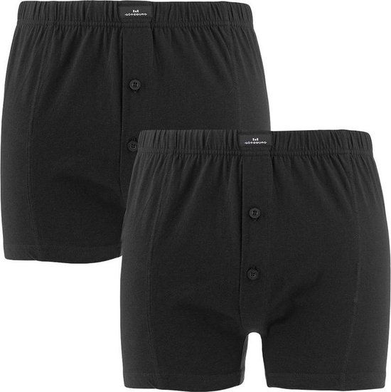 Götzburg Heren Boxershort - 2-Pack - Zwart - Maat L