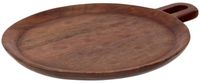 ATMOSPHERA CREATEUR D'INTERIEUR - Assiette de service ronde nyero 39 x 47 cm marron