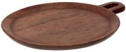 ATMOSPHERA CREATEUR D'INTERIEUR - Assiette de service ronde nyero 39 x 47 cm marron