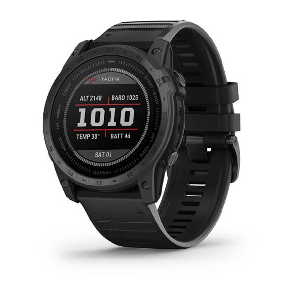 Garmin Tactix 7 Smartwatch - 1.4" MIP Display, GPS, Sapphire Glass, Black