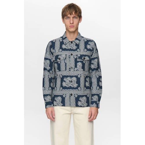 Anerkjendt Overshirt Donkerblauw
