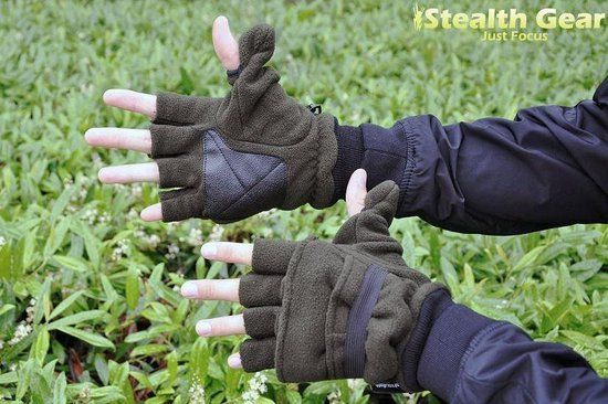 Stealth Gear Ultimate Freedom Eagle Handschoenen - Groen - Maat XL/XXL
