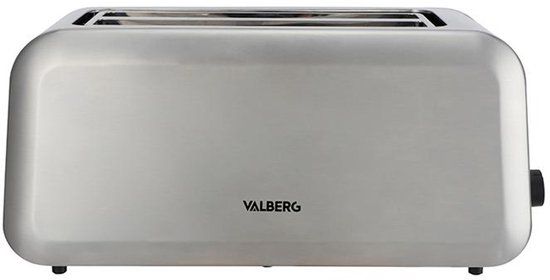 VALBERG BY ELECTRO DEPOT VAL-TL4X INOX Broodrooster
