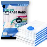 KEPLIN® Vacuüm opbergzakken Pack van 6 60 cm x 80 cm