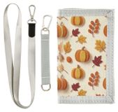 Portefeuille pliable en nylon avec fermeture velcro