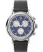 Timex Standard Chrono TW2V71100 Horloge - Leer - Zwart - Ø 40 mm