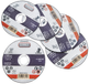 Connex Set 5X Disque à tronçonner Inox 125mm - COX938036