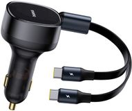 Baseus Enjoyment Serie - Chargeur de voiture - 33W - Câbles USB-C - Noir