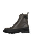 Strellson Heren Laarzen Ravenscourt Nimonico Khaki Leer Rubber