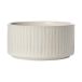 ERNST Bol Ernst strié Ø12 cm Blanc naturel