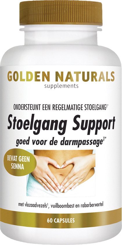 Golden Naturals Stoelgang Capsules 60 st