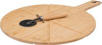 5five Pizza Snijplank met Pizzames - Bamboe - Ø 37cm