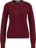 WE Fashion Dames gebreid vest met structuur
