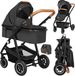 Lionelo Amber 2-in-1 Kinderwagen - Grijs
