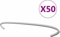vidaXL Gabionhaken - 50 stuks - 30 cm - Gegalvaniseerd Staal