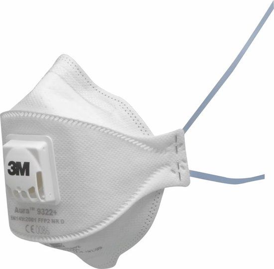 3M Aura 9322 Stofmasker FFP2 NR D - 10 stuks