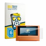 BROTECT Screenprotector 6 Pièces pour FiiO SnowSky Echo Verre de Protection transparent