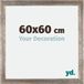 Your Decoration - Cadre photo 60x60 cm - MDF - Métal Vintage - Mura