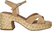 Tamaris Sandalettes - Dames - Beige - Maat:39