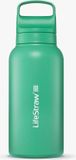 LifeStraw Waterfilterfles Go 2.0 RVS Cactus Green Geïsoleerd 1 Liter - Groen