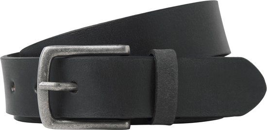 JACK & JONES JACIAN Leren Riem - Zwart - Maat 95