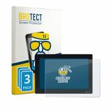 BROTECT - Screenprotector voor Raymarine Axiom+ 12 - Folie Beschermfolie Beschermglas matte 3 Stuks