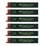 FABER-CASTELL Super Polymer-vulpotloodstiften 0,5 mm 2B, 72 stuks