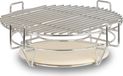BBQ-Toro système de cuisson pour Kamado, diamètre 39 cm, fumoir en acier inoxydable à 3 niveaux