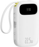 Baseus EnerFill FC31 - Powerbank - 10000mAh - Snelladen - Wit