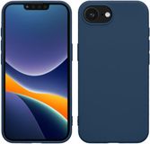 kwmobile telefoonhoesje geschikt voor Apple iPhone 17e / iPhone 16e - Hoesje voor smartphone - Back cover in marineblauw