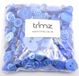 Trimz Diverse vormen en grootte knoppen 250g, blauw
