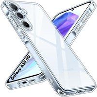 Phonillico® Case voor Samsung Galaxy A35 5G - Siliconen Gel TPU Transparant Beschermend Zacht Ultradunne