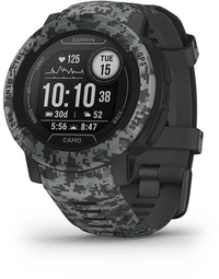 Garmin Instinct 2 Camo Edition Smartwatch - Graphite - 45mm