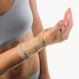 BORT Polsbrace Beige – Met Aluminium Spalk – Maat L - Rechts