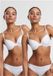 Urban Classics Basic Cotton 2-pack BH - 85C - Wit/Wit