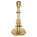 Atmosphera Kandelaar - Goud - Metaal - D12 x H26 cm - 1 stuk(s)