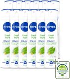 Nivea 12 x Déodorant Spray Fresh Pure - 150 ml