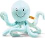 Steiff Soft Cuddly Friends Octopus Ockto - Turquoise knuffel voor kinderen