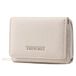 Frentree Portemonnee pour femmes, portemonnee zippée, 8 compartiments pour cartes, compartiment pour billets, portefeuille compact avec compartiment pour documents, élégant et adapté à un usage quotidien, blanc, Casual