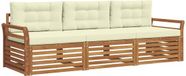 vidaXL - Buiten - bank - set - 3 - st - Natuurlijk - en - Crème