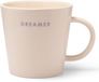 Vondels Theekop Keramiek Dreamer 10x11cm Ecru