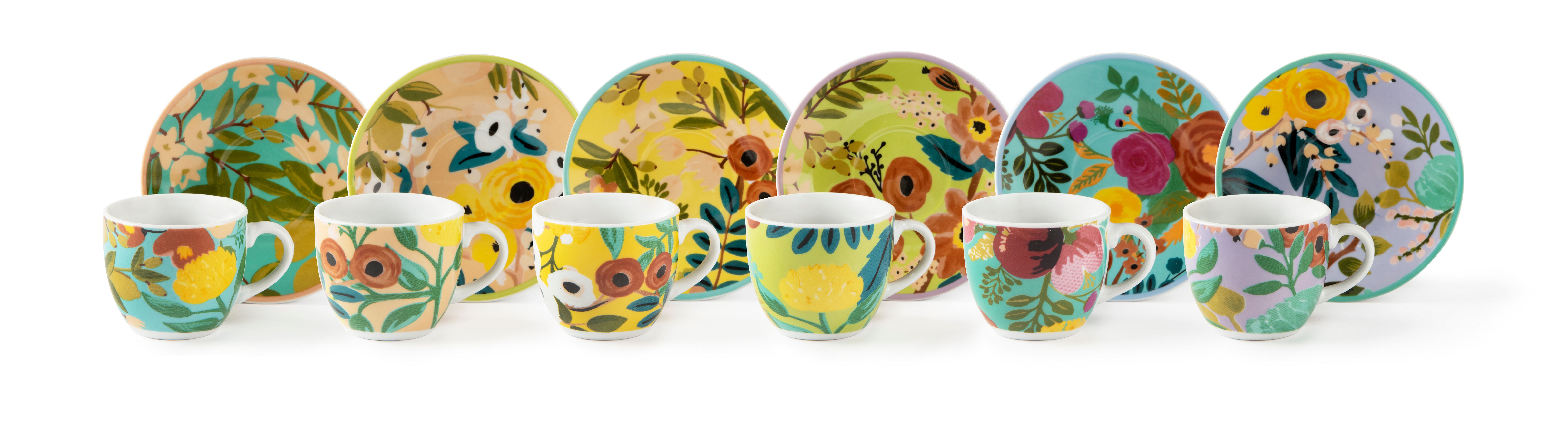 Excelsa 64919 Kopjes - Set - 12 stuks - Meerkleurig