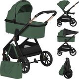 Lionelo Layla 2-in-1 Kinderwagen XXL Set - Groen