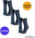 Apollo - Wollen Huissokken Unisex - 3-Pack Voordeel - Blauw - Maat 35/38
