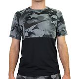 Nike S/S Slim Camo Sportshirt Heren - Maat S