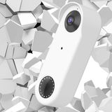 Merkloos / Sans marque Weerbestendige siliconen beschermhoes voor videodeurbel